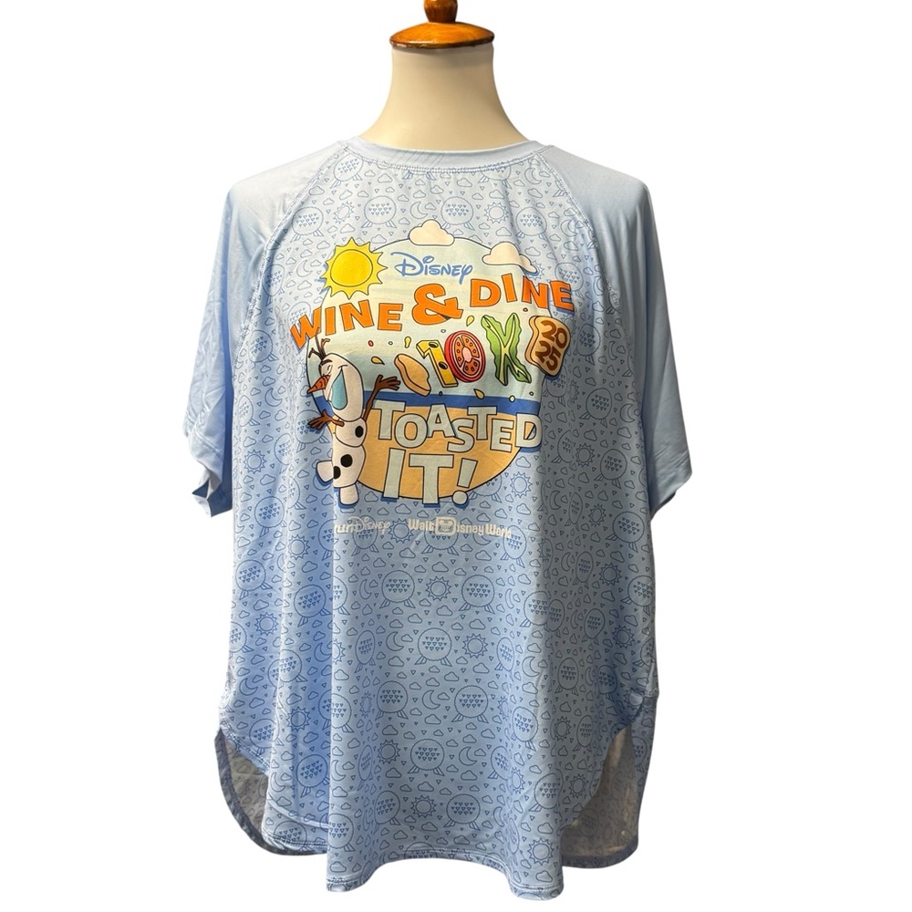 Run Disney 2025 'Wine & Dine' 10k Finisher Shirt
